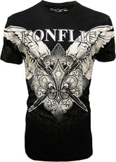 KonflicUSA Cross Wing Knife Graphic Men's Tee