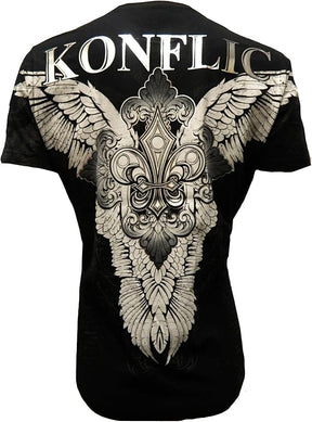 KonflicUSA Cross Wing Knife Graphic Men's Tee