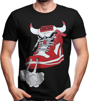 Konflic Chicago Angry Shoes T-Shirt