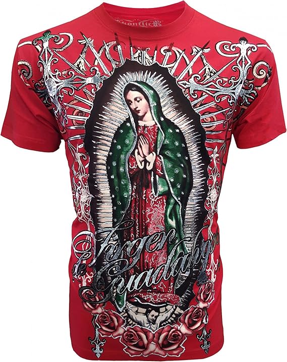 KonflicUSA The Virgin Mary Graphic Muscle Men's Tee