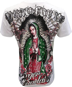 KonflicUSA The Virgin Mary Graphic Muscle Men's Tee - Konflic USA