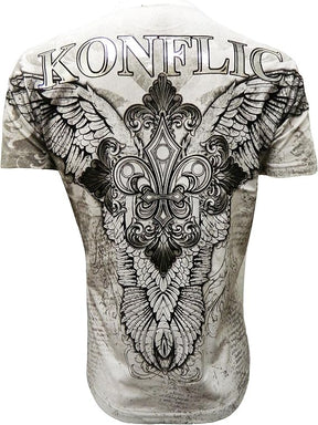 KonflicUSA Cross Wing Knife Graphic Men's Tee