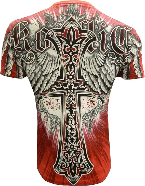 KonflicUSA Eagle Wing Desinger Graphic Men's Tee - Konflic USA