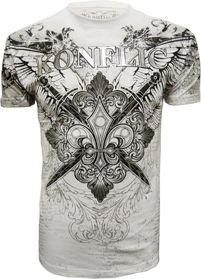 KonflicUSA Cross Wing Knife Graphic Men's Tee