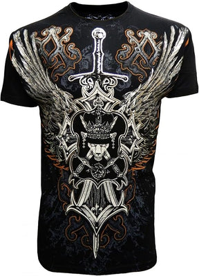 KonflicUSA Eagle Sword Graphic All Over Print Men's Tee