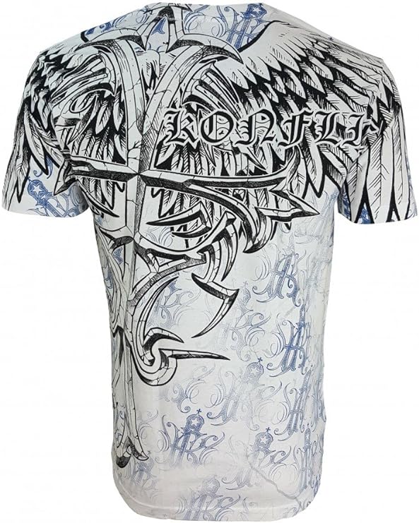 Konflic T-Shirt Sword coverd with Wing