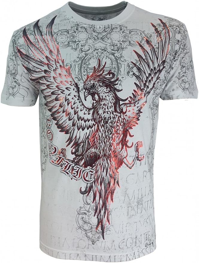 Konflic Crew Neck Eagle with Sword MMA Style